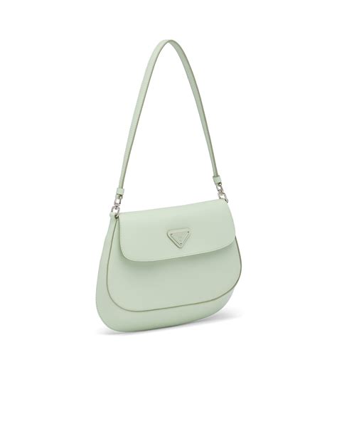 prada cleo mint|Prada cleo leather bag.